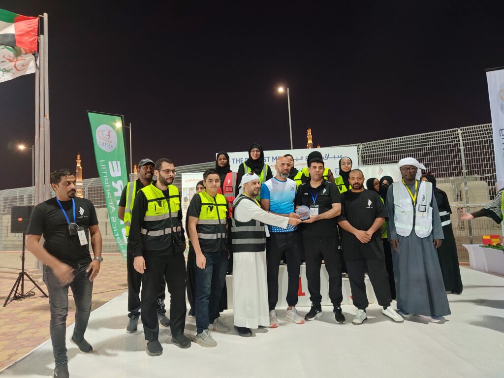 ماراثون اسرع ميل فريق سند التطوعي