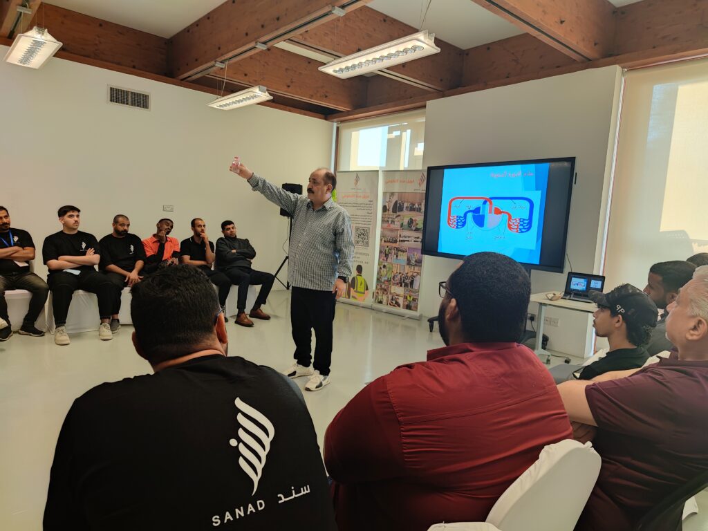 دورة الاسعاف الاولي فريق سند التطوعي