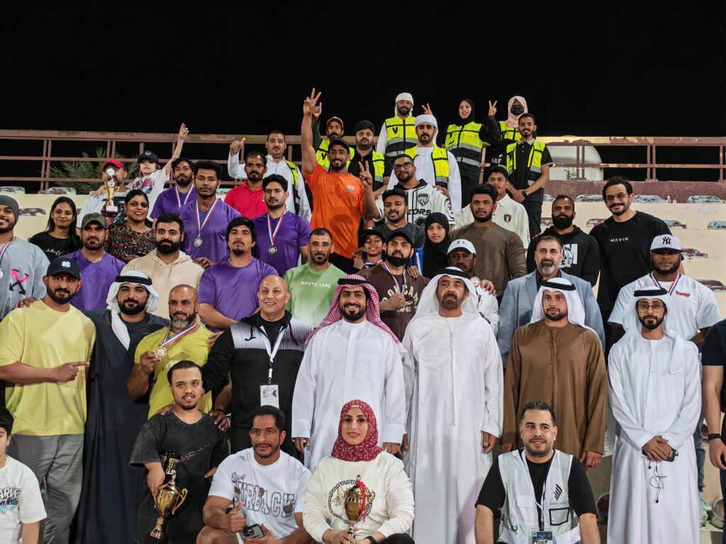 بطولة العين الأولى لرفع الأثقال فريق سند التطوعي